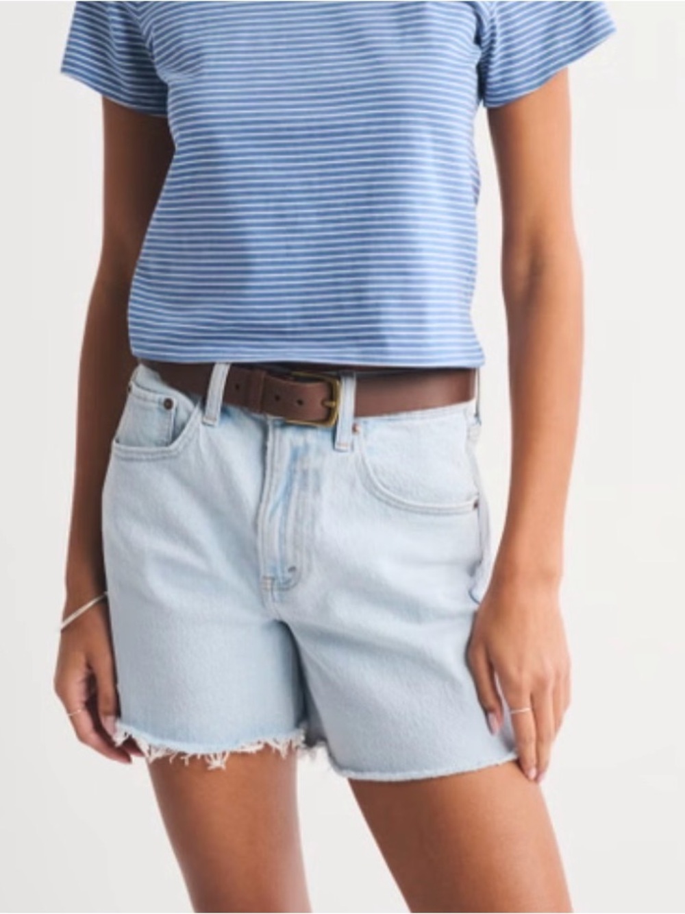 Abercrombie & Fitch High Rise Dad Short NWT